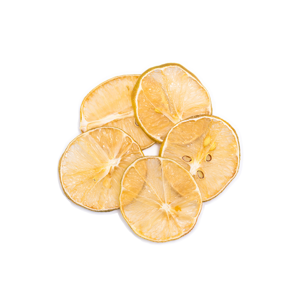 حلقه های لیمو خشک شده